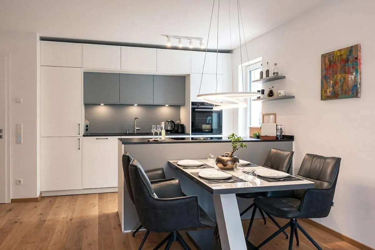 Lejlighed Exclusive Ferienwohnung Mit Balkon Und Wasserbett Kolbermoor Tyskland